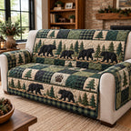 Rustic Woodland Seasons Sofa Cover