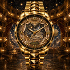 Custom Celestial Piano Theater Watch — personalized with a custom name