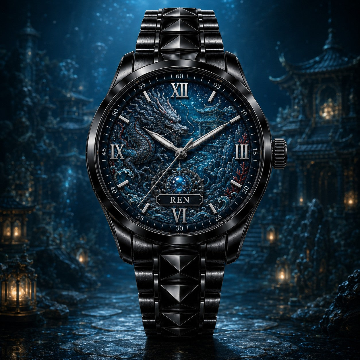 Custom Name Watch — personalized with a custom name