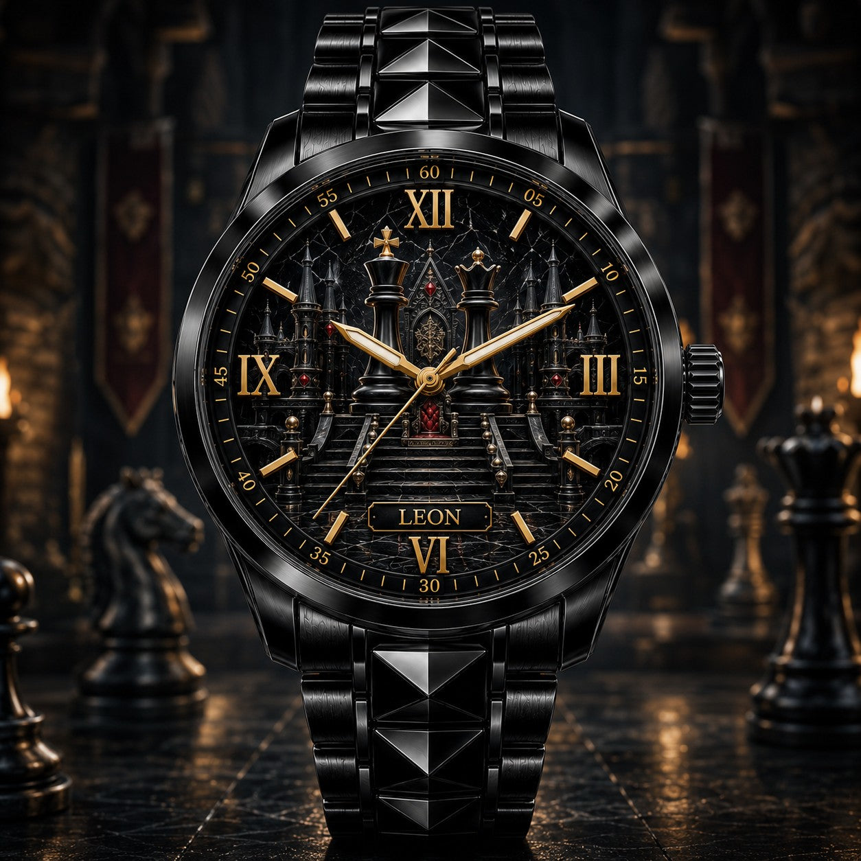 Custom Name Watch — personalized with a custom name