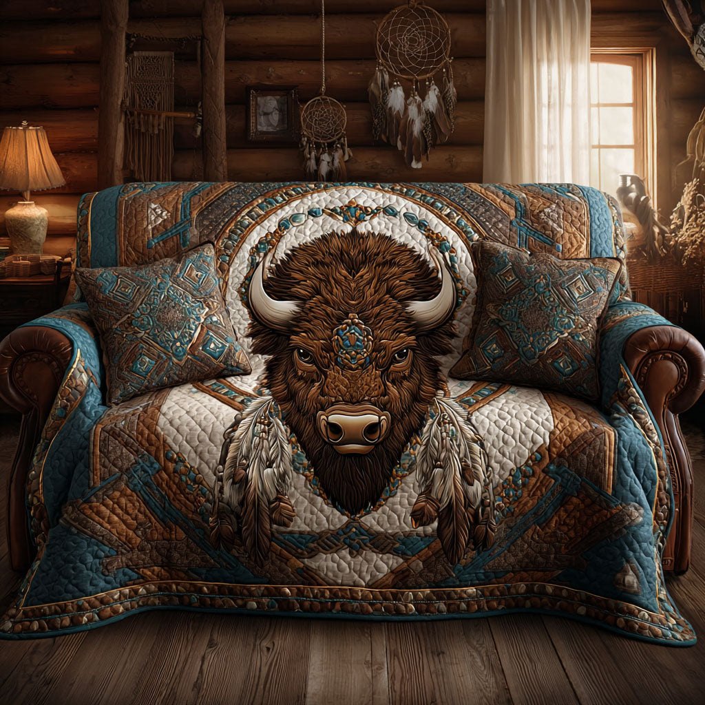 Sacred Bison Sofa Cover