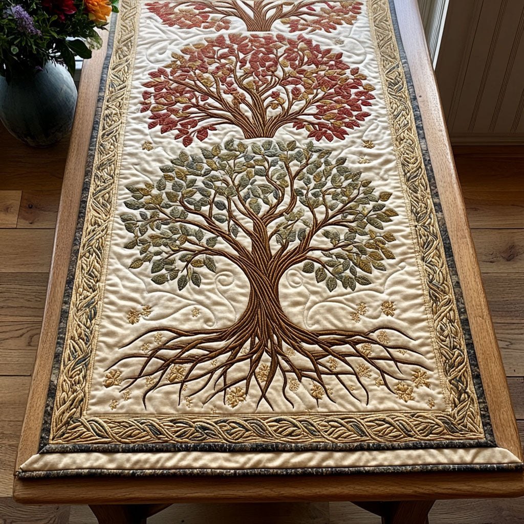 Sacred Branches Table Runner