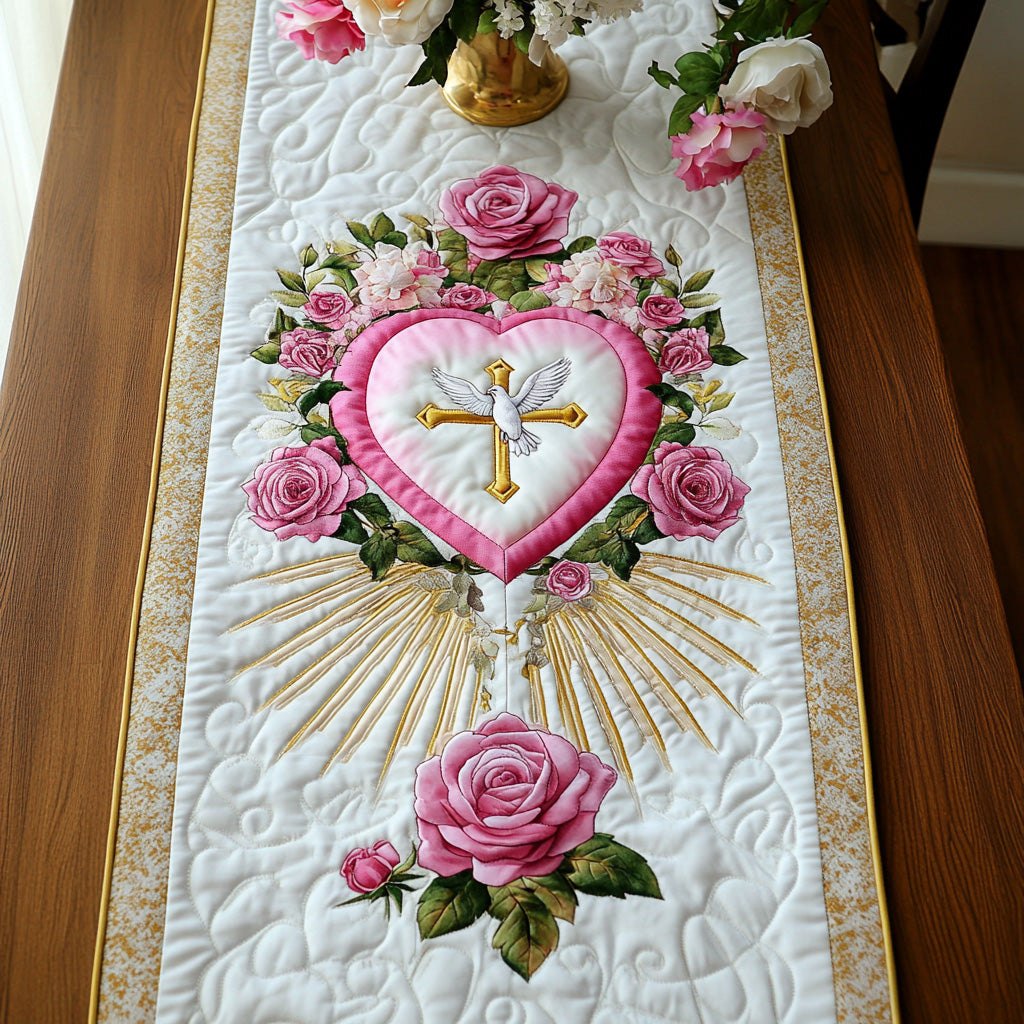 Sacred Heartlight Table Runner