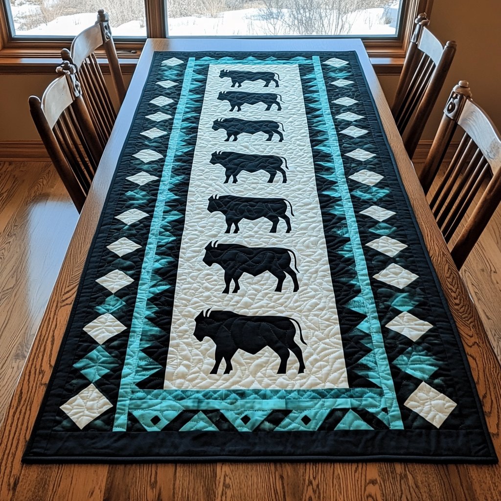 Sacred Herd Table Runner
