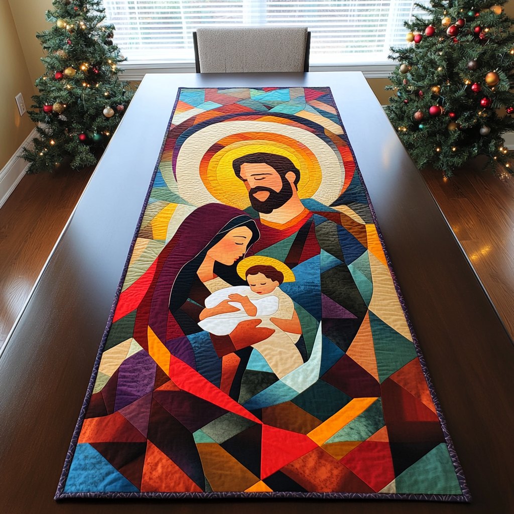 Sacred Night Serenity Table Runner