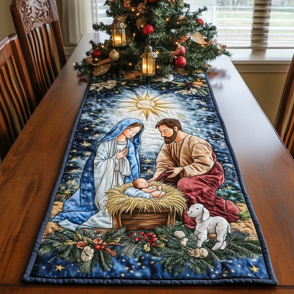 Sacred Night of Hope Table Runner
