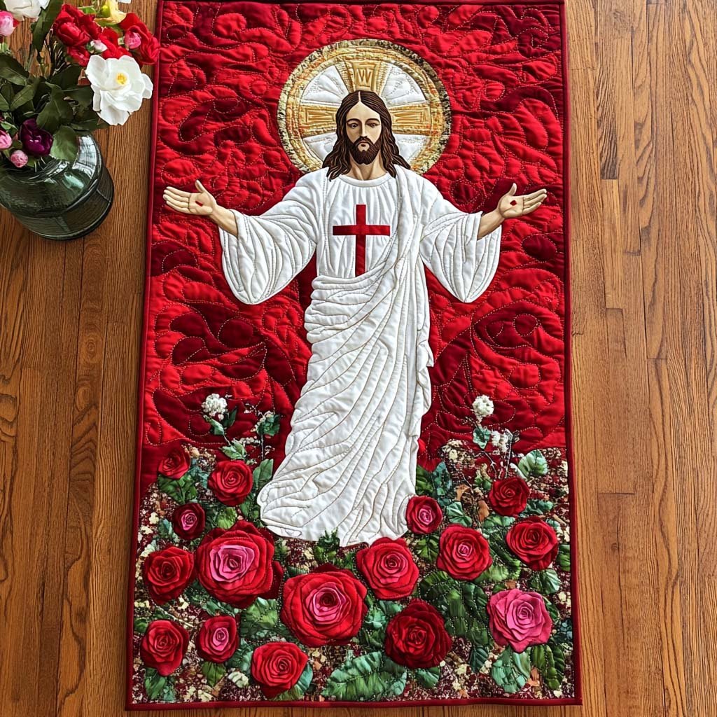 Sacred Risen Table Runner