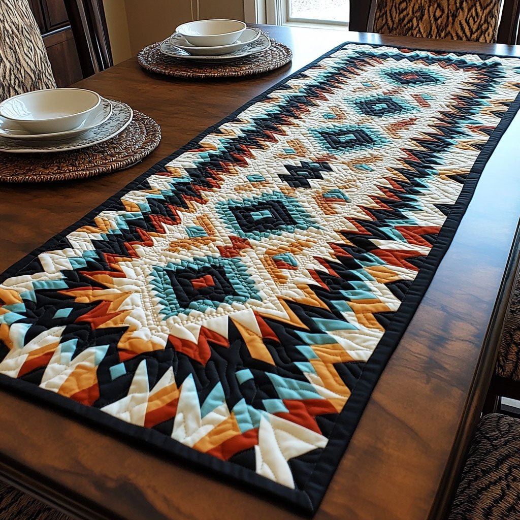 Sacred Shapes Table Runner