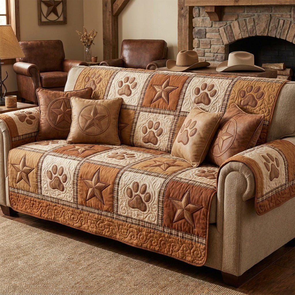 Saddle Paws Sofa Cover