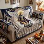 Saint Michael Defend Us in Battle Sofa Cover