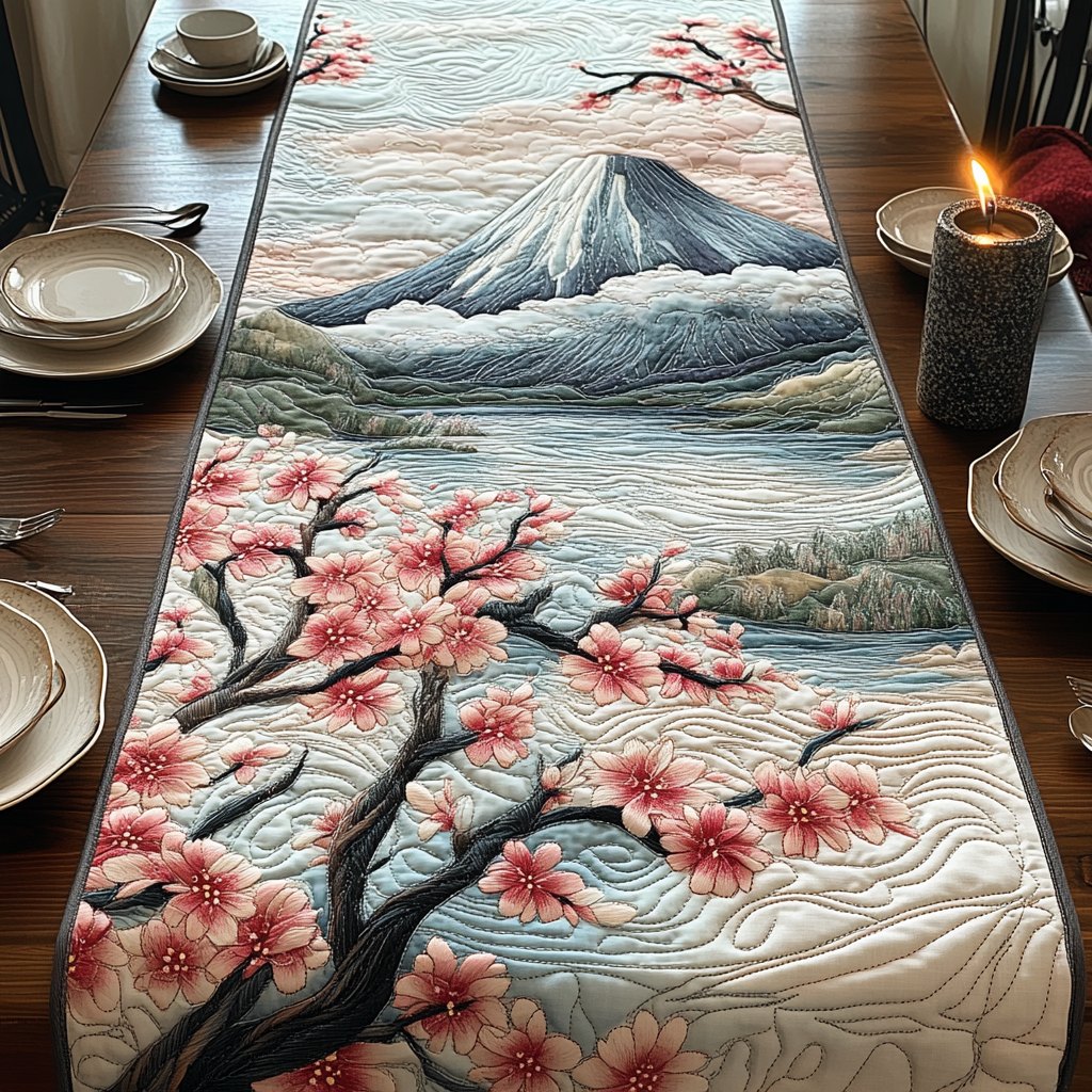 Sakura Harmony Table Runner