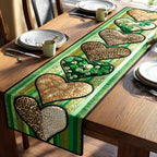 Sandstone Hearts Table Runner