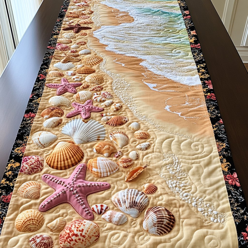 Sandy Escape Table Runner