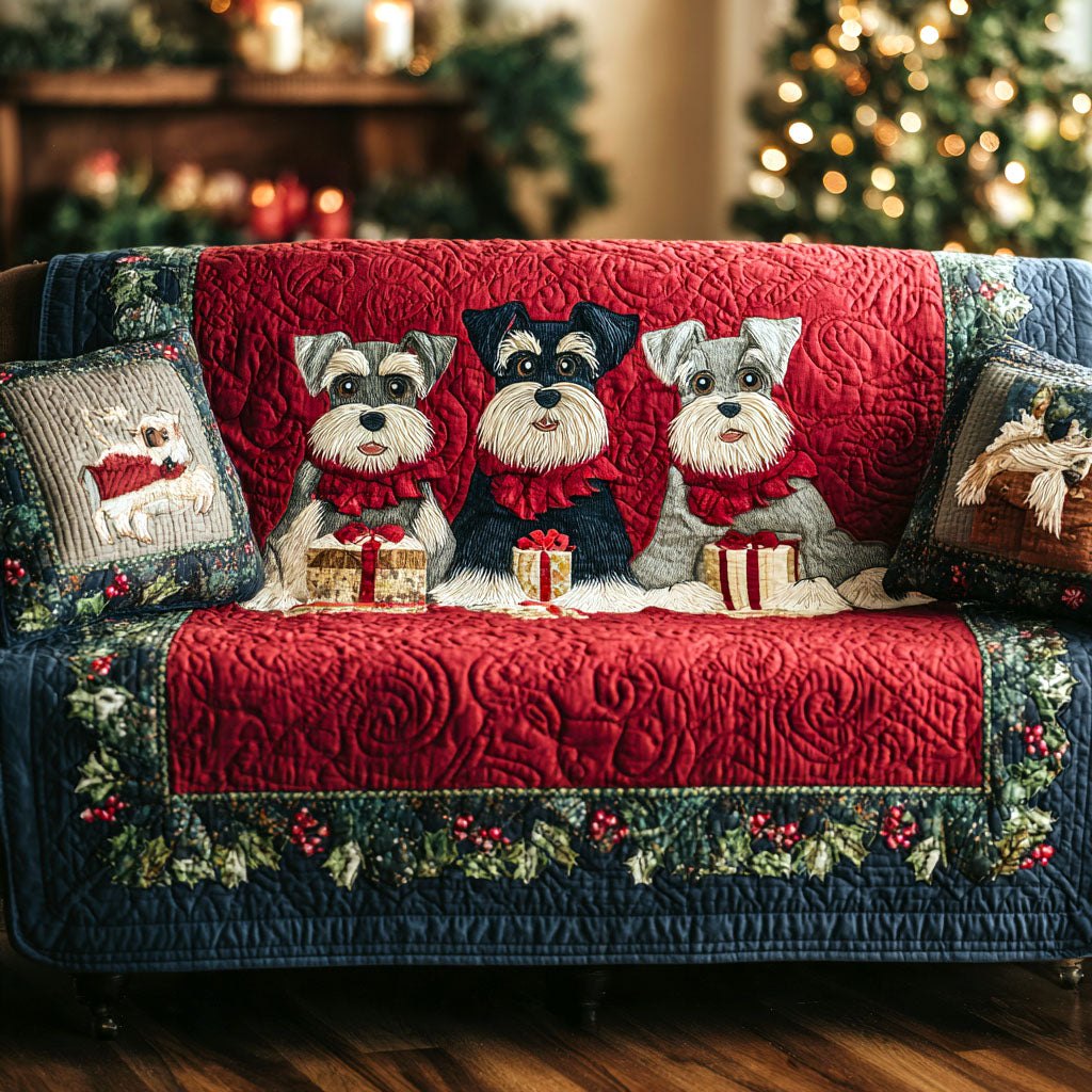 Santa Beard Buddies Sofa Cover