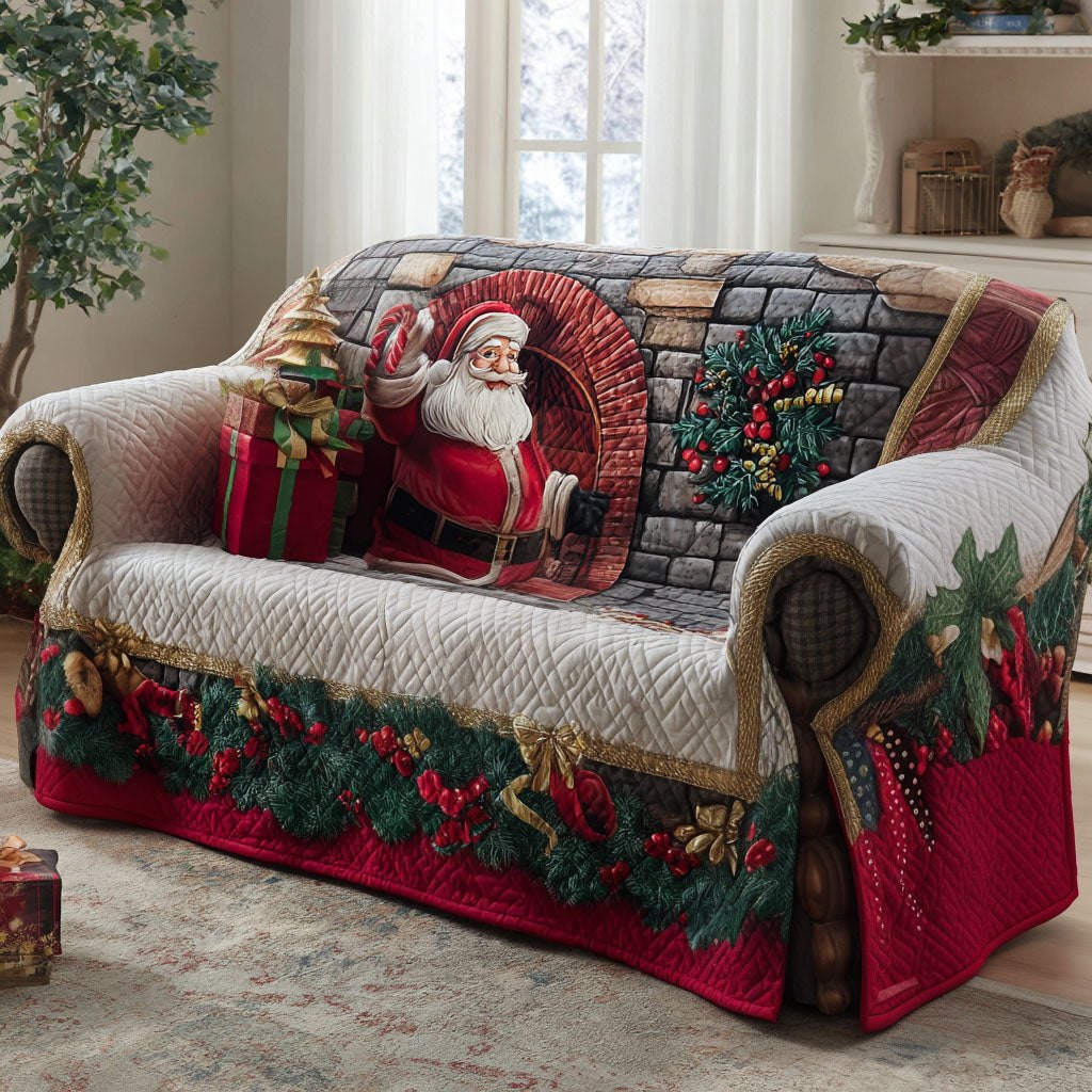 Santa Cabin Comfort Sofa Cover