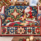 Santa Claus Merriment Sofa Cover