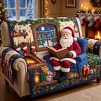 Santa Storytime Armchair Sofa Cover