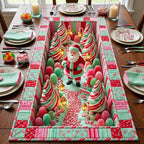 Candy Swirl Peppermint Lane Table Runner