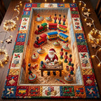 Toy Workshop Bench Table Runner