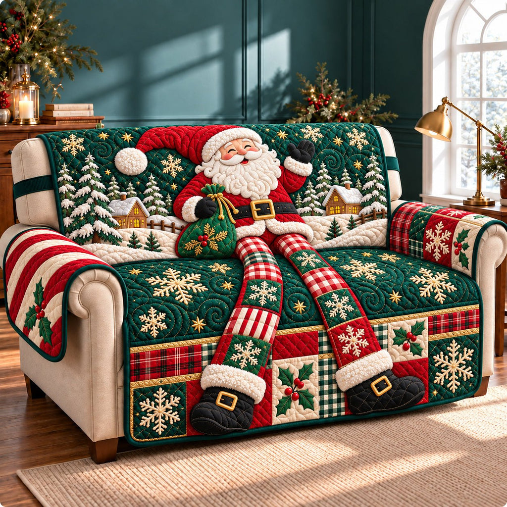Santa Claus Starlight Sofa Cover