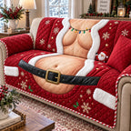 Santa Coat Sofa Cover