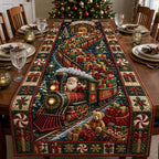 Santa Gift Express Table Runner