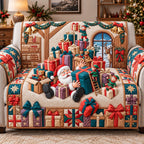 Santa Gift Pile Sofa Cover
