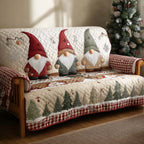 Santa Helper Sofa Cover