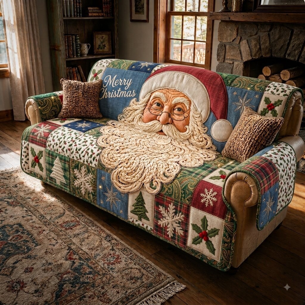 Santa Magic Sofa Cover