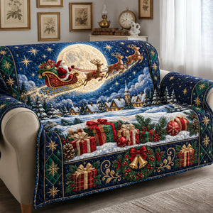 Santa Moonlight Sofa Cover - Made to Order