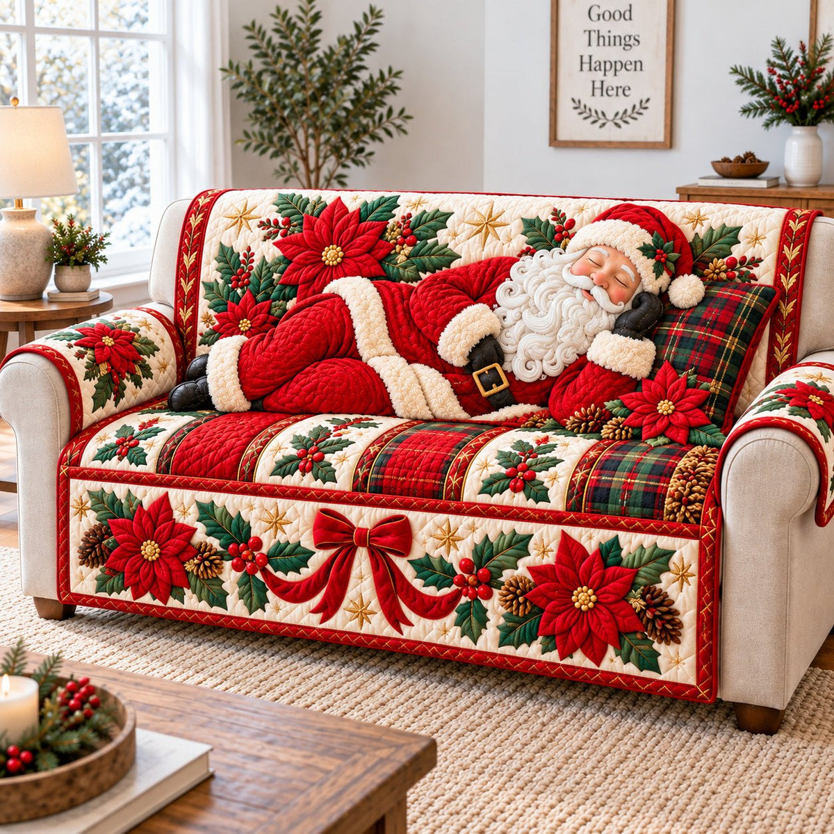 Santa North Sleep Sofa Cover