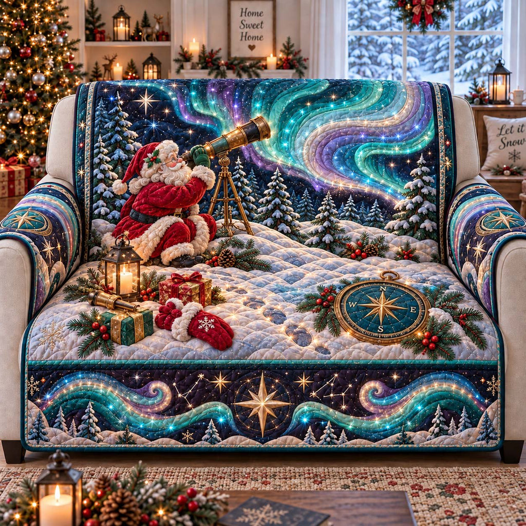 Santa Northern Lights Sofa Cover