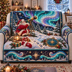 Santa Northern Lights Sofa Cover