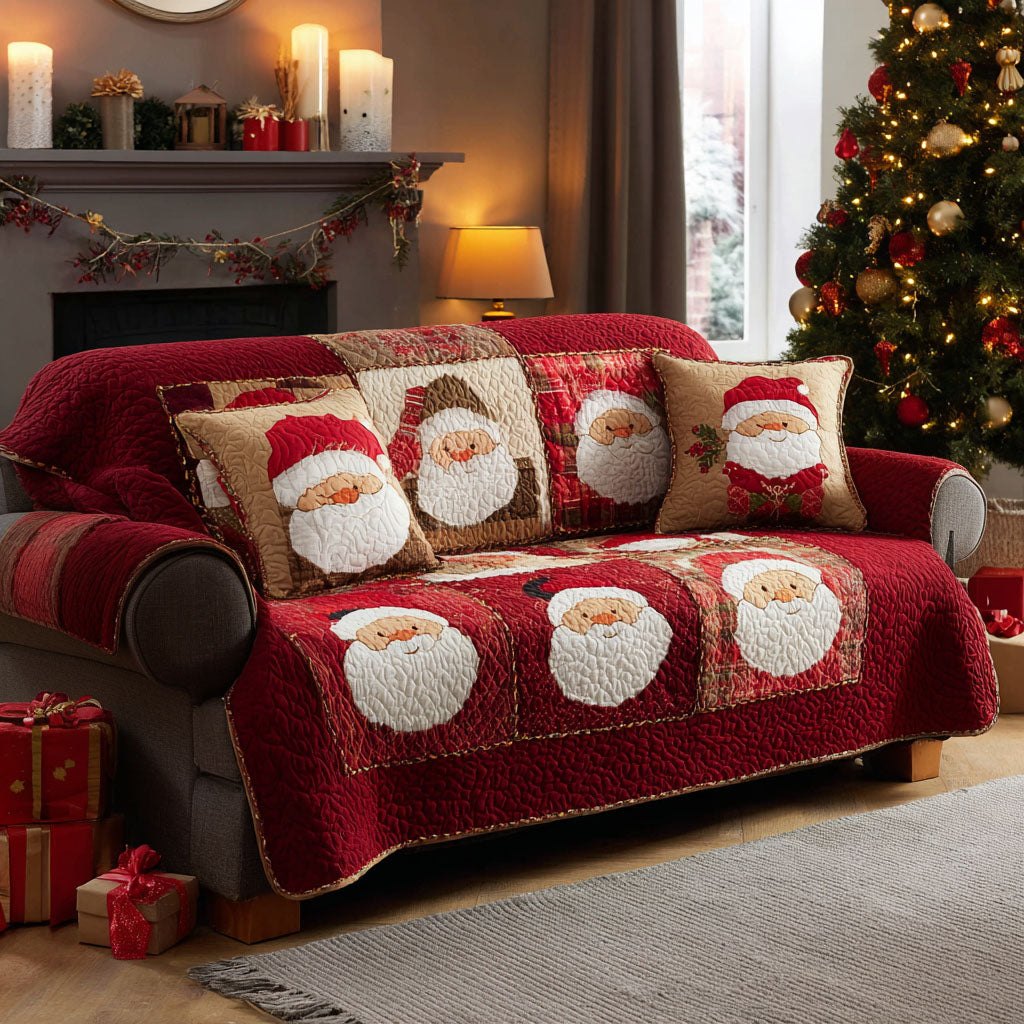 Santa Parade Sofa Cover