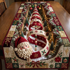 Santa Spiral Table Runner