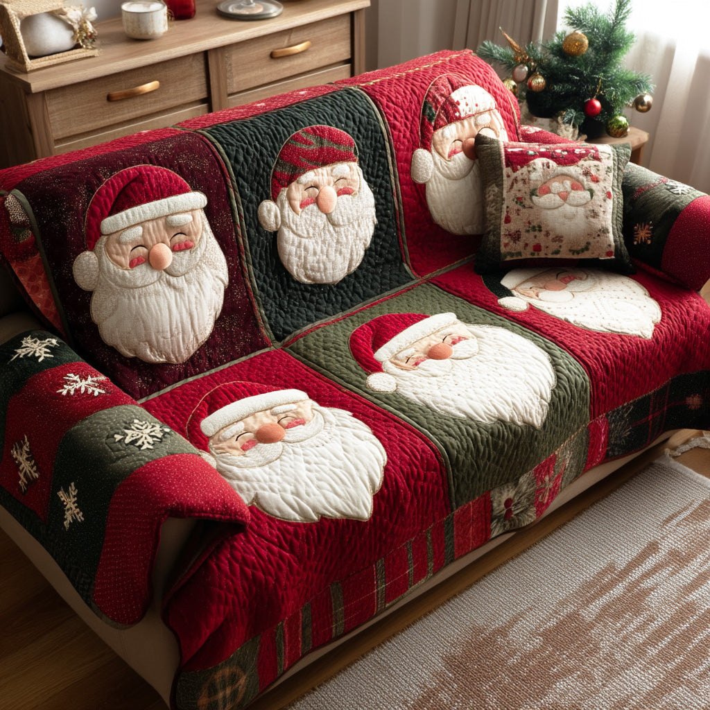 Santa Spirit Sofa Cover