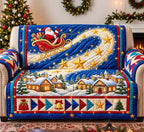 Santa Starry Sleigh Sofa Cover
