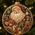 Santa Toy Christmas Ornament