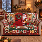 Santa Welcome Sofa Cover