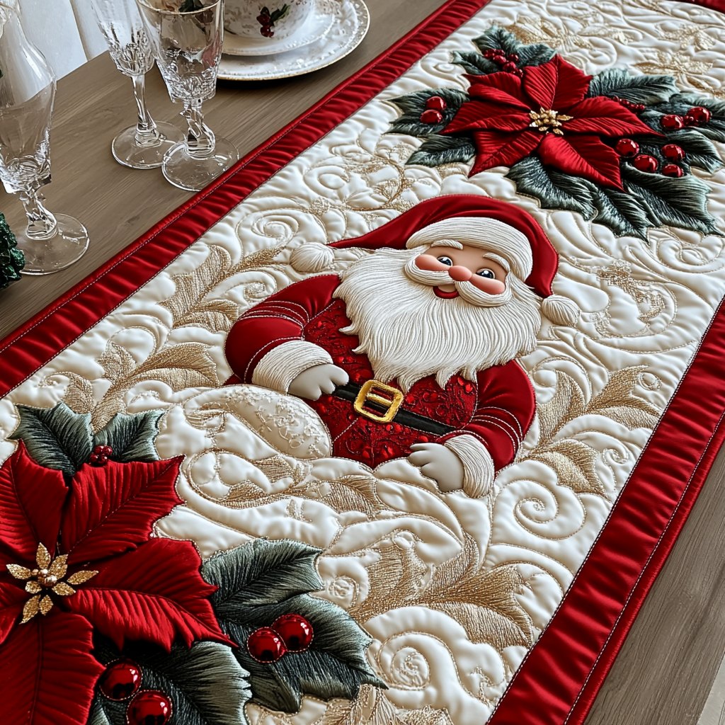 Santa Workshop Table Runner