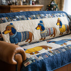 Sausage Dog Season Sofa Cover