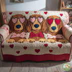 Sausage Hearts Sofa Cover
