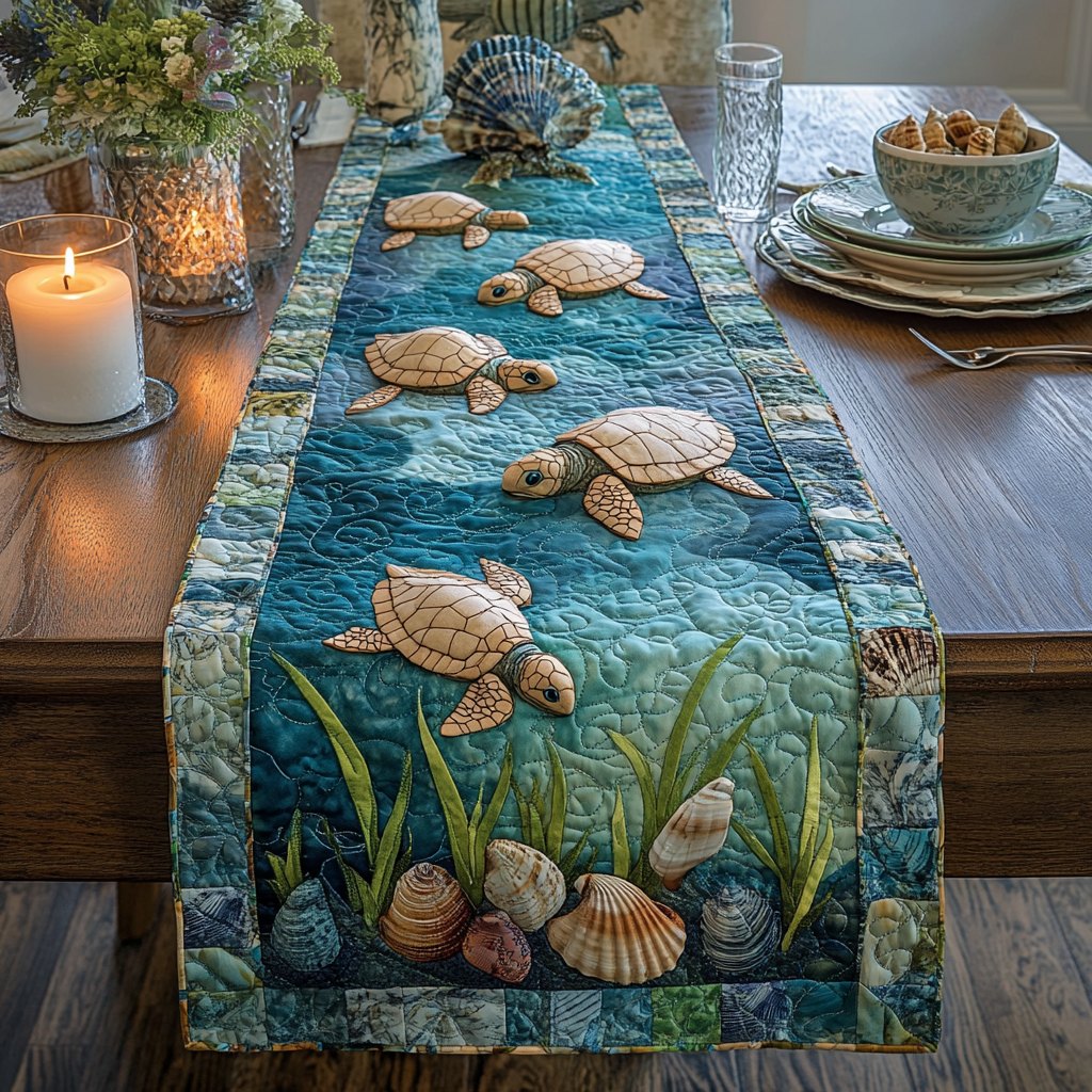 Seagrass Sanctuary Table Runner