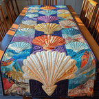 Seashell Harmony Table Runner