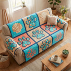Seaside Paws Sofa Cover