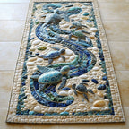 Seaside Turtle Table Runner