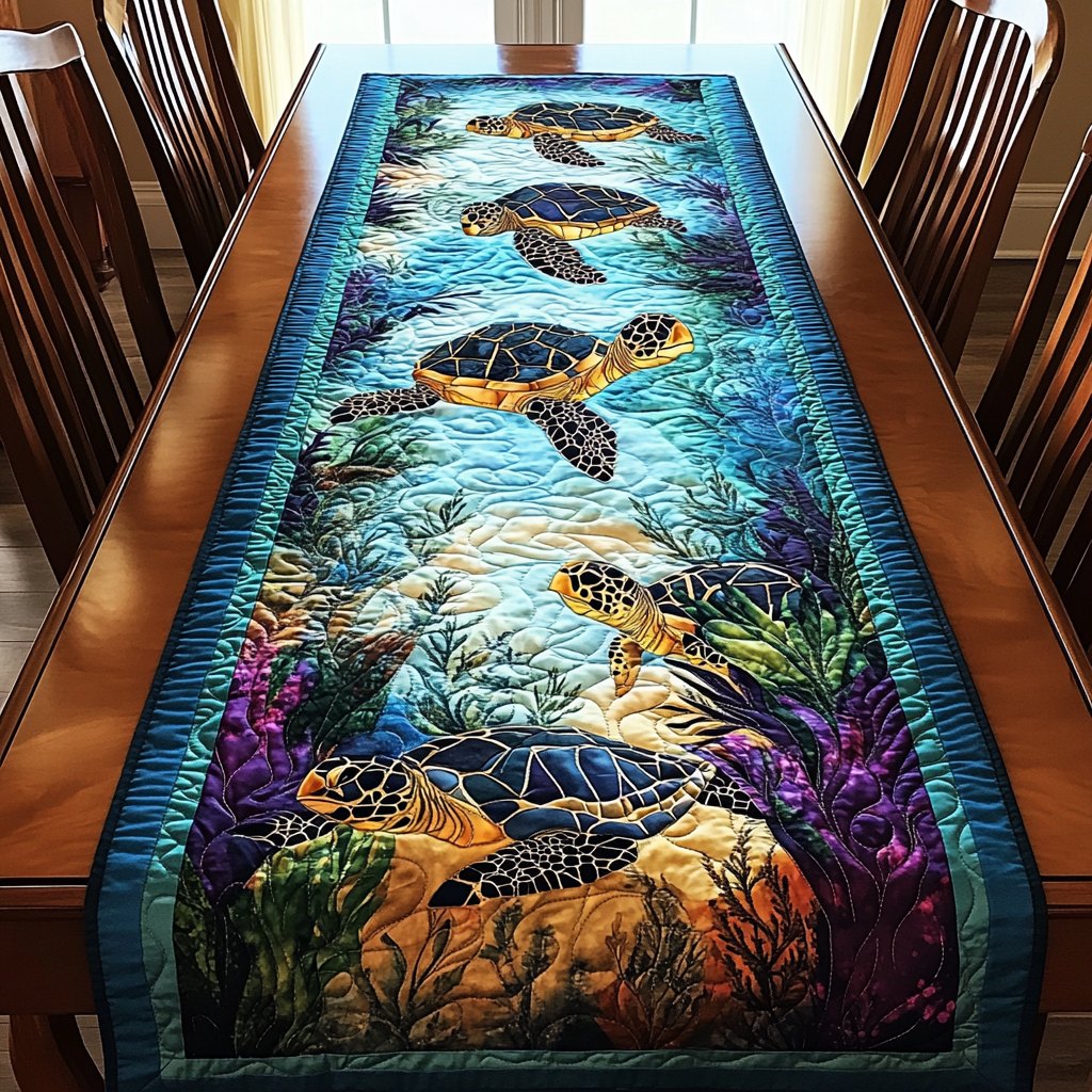 Seaside Voyager Table Runner