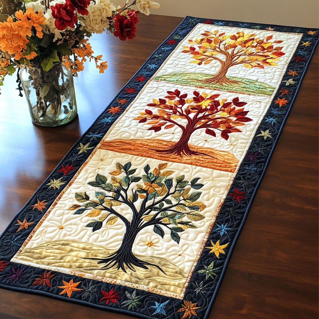 Seasonal Forest Table Runner