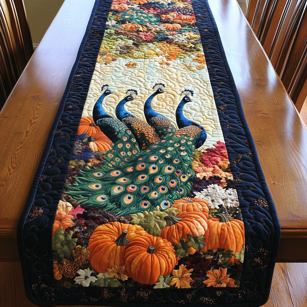 Serene Elegance Table Runner