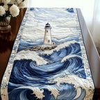 Serene Lighthouse Table Runner
